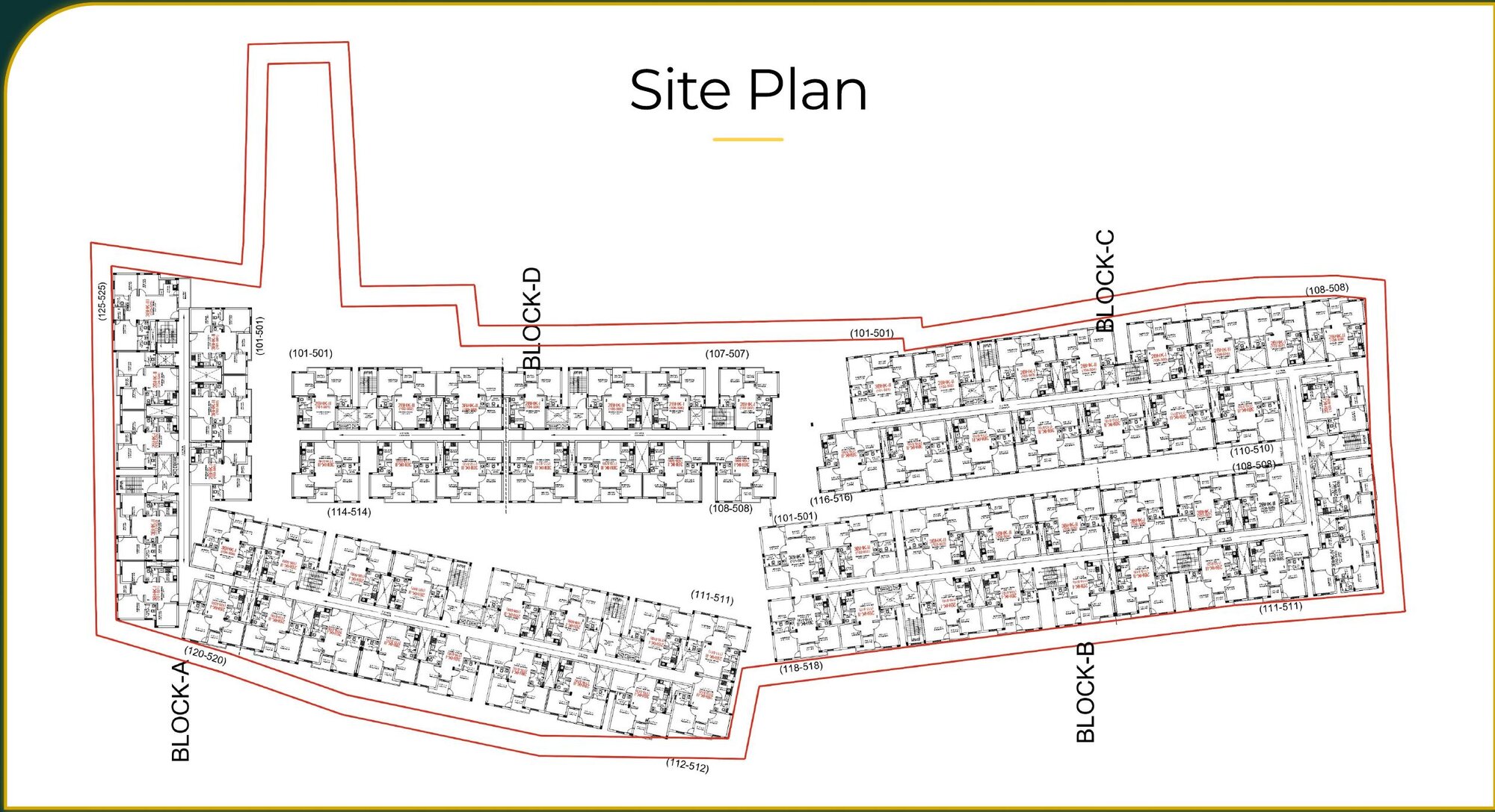 Master plan of Happy Homes